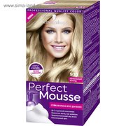  Краска-мусс для волос Perfect Mousse, тон 910 пепельный блонд (1195414) 
