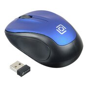  Мышь Oklick 665MW черный/синий USB 