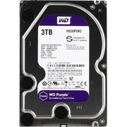  HDD Western Digital WD Purple (WD30PURZ) 3.5" 3.0TB IntelliPower Sata3 64MB 24/7, для систем наблюдения (до 64 камер), AllFrame уменьшает потери кадро 