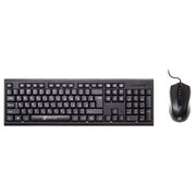  Клавиатура + мышь Oklick 630M клав:черный мышь:черный USB 