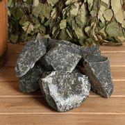  Камень для бани "Дунит" колотый, коробка 20 кг (1424854) 