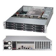  Корпус Supermicro (CSE-826BE1C4-R1K23LPB) 2U, Dual and Single Intel and AMD CPUs, 2.12 x 3.5" hot-swap SAS/SATA drive bay with SES3 