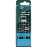  Набор сверл Metabo 627160000 по металлу (6пред.) для дрелей 