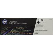  Картридж лазерный HP 312X CF380XD черный x2упак. (8800стр) для HP CLJ Pro M476 