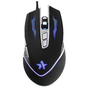  Мышь игровая Гарнизон GM-730G, "Астерион", Black, USB, софт тач, 2400 dpi, 6 кн.+колесо-кнопка 