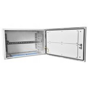  Шкаф электромонтажный ЦМО (ШТВ-Н-6.6.5-4ААА) уличный всепогодный настенный 6U (600х500), передняя дверь вент. 