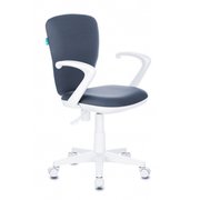  Кресло детское Бюрократ KD-W10AXSN/26-25 серый 26-25 (пластик белый) 