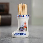  Сувенир для зубочисток в форме валенка «Мурманск» (3623542) 