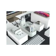  СЗУ Aspor А833E 3USB + кабель Micro (3.4A/IQ) Белый 