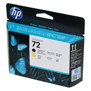  Печатающая головка HP 72 C9384A черный матовый/желтый для HP DJ T1100/T610/T1120/T1200/T1118 