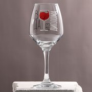  Бокал для вина «Вода из диплома» 350мл (7653185) 