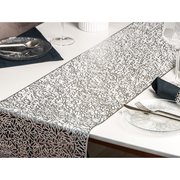  Дорожка на стол Доляна «Манифик», 30×150 см, цвет серебряный (7167237) 