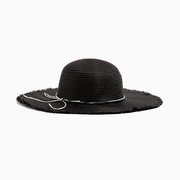  Шляпа женская MINAKU "Блеск", размер 56, цвет чёрный (4146954) 