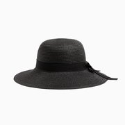  Шляпа женская MINAKU "Summer joy", размер 56-58, цвет черный (4580746) 