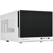  Корпус Silverstone Sugo SST-SG13WB-Q , mini-ITX, без БП (ATX) черно-белый, передняя панель из пластика 