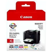 Картридж Canon PGI-2400XL M для Maxify iB4040, МВ5040 и МВ5340. Пурпурный. 1500 страниц. (9275B001) 