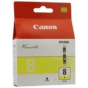  Картридж Canon CLI-8Y Yellow для IP-4200/5200/6600D/MP500/800 (0623B024) 