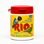  Витаминно-минеральные гранулы RIO для волнистых и средних попугаев, 120 г (7053481) 
