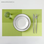  Салфетка сервировочная на стол «Настроение», 45×30 см, цвет зелёный (862637) 