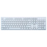  Клавиатура Acer OKW123 белый USB (ZL.KBDEE.00D) 
