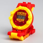  Часы наручные электронные "Трансформеры", Transformers, с ремешком-конструктором (5296000) 