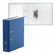  Папка-регистратор А4, ErichKrause Work Inside, 70 мм, собранный, ламинированный, картон 2 мм, синий (2977047) 