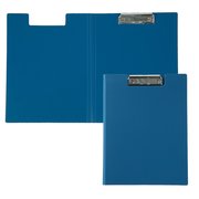  Папка-планшет с зажимом А4, 1.2 мм, Calligrata, пластик, синяя (клипборд с крышкой) (3258531) 