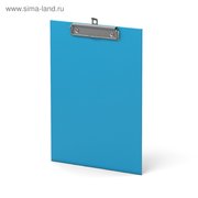  Планшет с зажимом А4 ErichKrause Neon, голубой (3643383) 