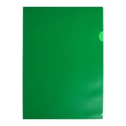  Папка-уголок, А4, 180 мкм, Calligrata, непрозрачная, зелёная (7647748) 