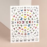  Наклейки для ногтей «Бабочки» (2778185) 