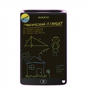  Графический планшет Maxvi MGT-02С pink 