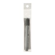  Удлинитель-держатель с резьбовой цангой для карандашей диаметром до 8 мм (для цветных, пастельных, чёрнографитных, акварельных и косметических карандашей), металлический, серебряный (6784398) 
