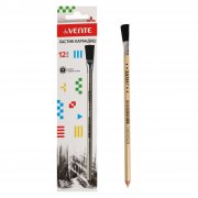  Ластик-карандаш, deVENTE CombiMax, синтетика d-4 мм, с кисточкой, для ретуши и точного стирания (6029828) 