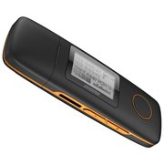  Плеер Flash Digma U3 4Gb черный/оранжевый/1.1"/FM/microSDHC 