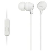 Наушники Наушники Sony MDR-EX15APW белый 