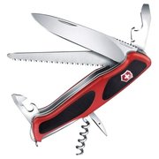  Нож перочинный Victorinox RangerGrip 55 (0.9563.CB1) 130мм 12функций красный/черный блистер 