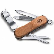  Нож перочинный Victorinox NailClip Wood 580 (0.6461.63) 65мм 6функций дерево 