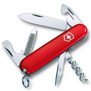  Нож перочинный Victorinox Sportsman (0.3803) 84мм 13функций красный карт.коробка 