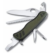  Нож перочинный Victorinox Military (0.8461.MWCH) 111мм 10функций зеленый/черный карт.коробка 