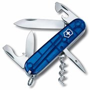  Нож перочинный Victorinox Spartan (1.3603.T2) 91мм 12функций синий полупрозрачный карт.коробка 