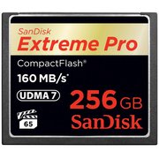  Карта памяти Sandisk SDCFXPS-256G-X46 Extreme Pro CF 160MB/s 256 GB VPG 65, UDMA 7 