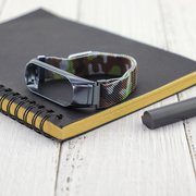  Металлический ремешок Milan для MiBand 4 хаки1 