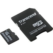  Карта памяти Transcend TS64GUSDXC10 microSDXC 64GB UHS-I Class U1 с адаптером 