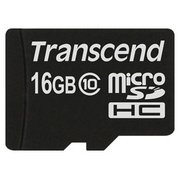  Карта памяти Transcend TS16GUSDC10 micro SDHC 16GB UHS-I Class 10 U1 без адаптера 