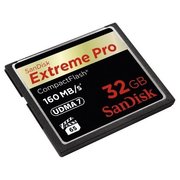  Карта памяти Sandisk SDCFXPS-032G-X46 Extreme Pro CF 160MB/s 32 GB VPG 65, UDMA 7 