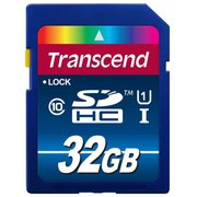  Карта памяти Transcend TS32GSDU1 SDHC Premium, 32GB UHS-I Class 10 U1 
