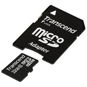  Карта памяти Transcend TS32GUSDHC10 micro SDHC 32GB UHS-I Class 10 U1 с адаптером 