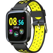  Смарт-часы Jet Sport SW-5 52мм 1.44" OLED черный (SW-5 Yellow) 