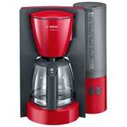  Кофеварка капельная Bosch TKA6A044 серый/красный 