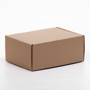  Коробка самосборная, бурая, 23 х 17 х 10 см (7620641) 